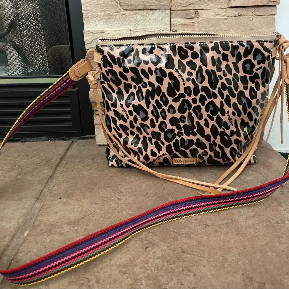Consuela Blue Jag Downtown Crossbody Purse